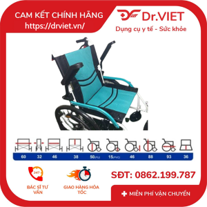 Xe Lăn Tay Du Lịch Cao Cấp Lucass X-303 Chính hãng - cho người già chính hãng cho người bệnh nhân nhập khẩu siêu nhẹ siêu bền