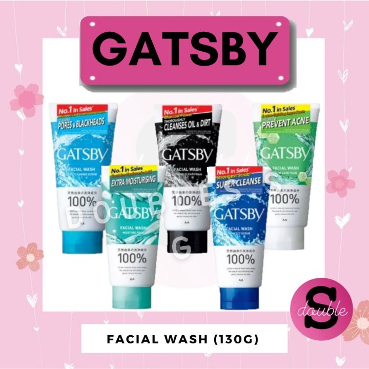 GATSBY Facial Wash 130g (All Variations) Lazada Singapore