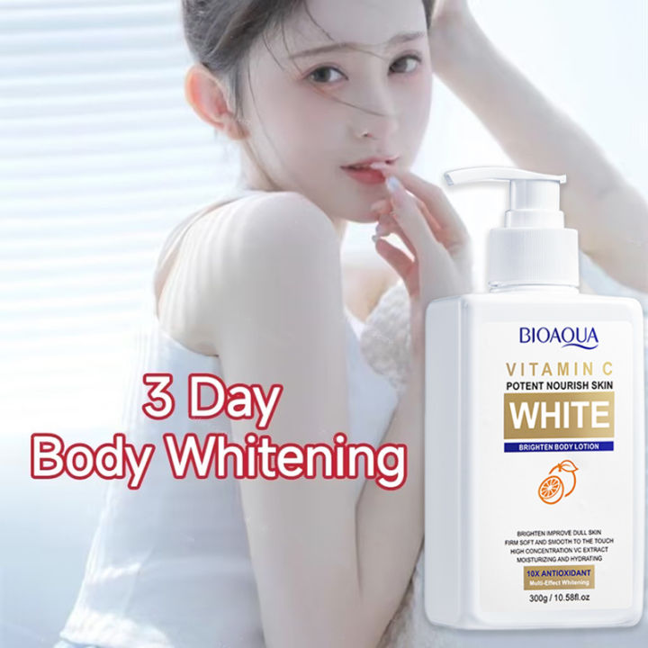 300g Japan Whitening Body Lotion Moisturizer Permanent Whitening