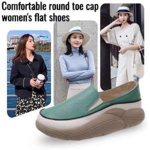 Casual beach shoes with thick sole for women