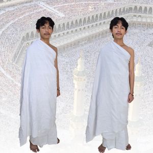 Kain Ihrom Pria 1300gr / Ihram Pria / Perlengkapan naik haji/ Premium Ihram/ Ihrom Dewasa