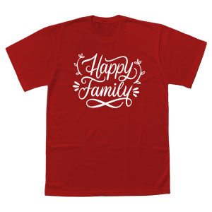 Happy Family T-Shirt Design Luminous Blue Color of the Year Family Shirt 2027 New Year for Kids and Adult High Quality Cotton