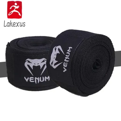 Lakexus 1Pair 1.5M/3M/5M Boxing Bandages Sports Sanda Muay Thai Training Self-Adhesive Micro Elastic Binding Hand Sports Protective Gear