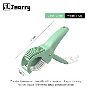 Jearry Vegetable and Fruit Slicer Salad Making Tools Cutter Ham Pepper Banana Onion kitchen Utensils