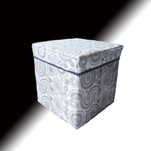 [Free Shipping] In-stock laminated color-printed bear-shaped airdrop bag iron tower high-heeled shoe storage stool foldable +