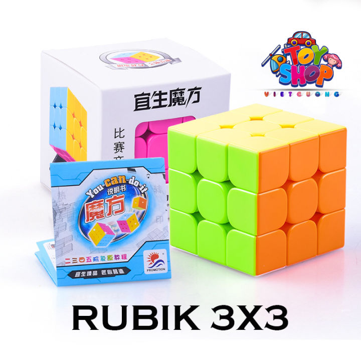 Rubik 3x3 Cube 3x3x3 Rubik Chất Lượng Cao