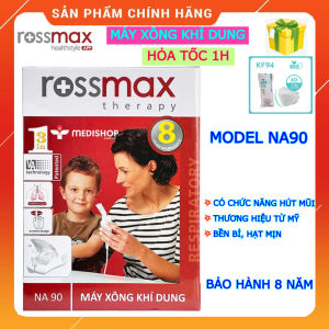 (HỏaTốc1h) Máy xông khí dung Rossmax NA90 kèm hút mũi cho bé - Máy xông mũi họng cho bé và người lớn thương hiệu từ Mỹ