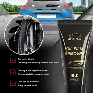 Oil Film Remover Car Windshield Oil Film Remover Foam Oil Film Remover Oil Stain Cleaner汽车玻璃油膜去除剂