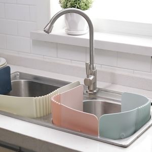 BIGCOUSIN Có ống hút Chống bắn nước Chống văng TPR Rào chắn bắn tung tóe Đồ dùng nhà bếp Có thể uốn cong Vách ngăn nước bồn rửa Phòng tắm