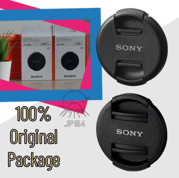 แท้ ฝาปิดเลนส์ Sony Lens Cap 40.5mm 82mm ALCF A5000 A5100 A6000