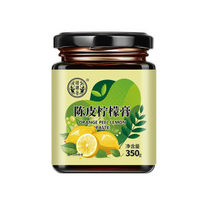 350g 陈皮柠檬膏方酸甜冲饮早餐 Tangerine Peel Lemon Cream Sweet Sour Drink Breakfast