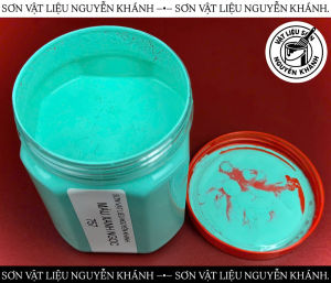 SƠN NỘI THẤT MAXTON CHIẾT LẺ – MÀU XANH NGỌC 757 VÀNG CHANH NHẠT 772