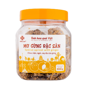 Ô Mai Mơ Gừng Đặc Sản - Vị Chua Mặn Ngọt Dẻo Gừng