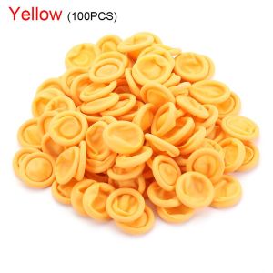 CRUSHES 100/300PCS Non-slip Disposable Latex Rubber Gloves Finger Cover Finger Cots Fingertips Protector Gloves