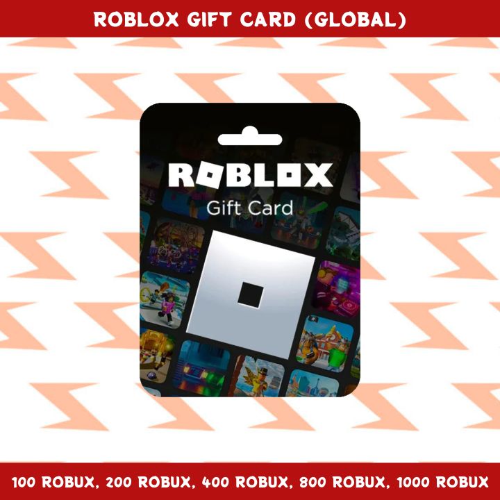 ROBLOX 100 ROBUX, 200 ROBUX, 400 ROBUX, 800, ROBUX, 1000 ROBUX (Digital Gift  Card) - Roblox Gift Card (GLOBAL) [Email Delivery] - SoldOut PH