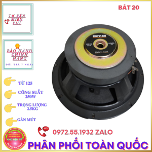 Loa bass 20 bmb từ 125 màng vải chất hay-GIÁ 1 CỦ