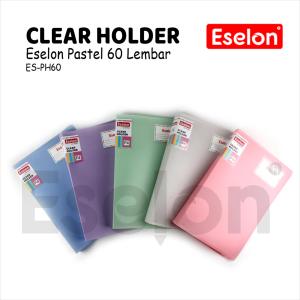 Clear Holder  Warna Pastel / Clear Holder 60 Lembar Eselon ES-PH60