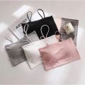 AO LÓT QUÂY, Áo Ngực Bra Ống 2 Dây Cotton Gân Tăm Có Mút Ngực. 