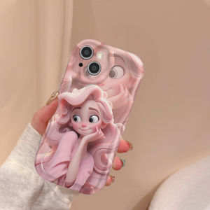 Lovely princess girl Compatible for IPhone 15 Plus 11 14 13 12 15 Pro Max XR X XS Max 15 7Plus 8plus Soft Case