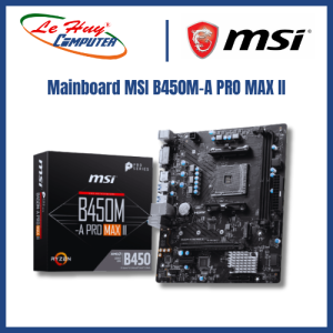 Mainboard MSI B450M-A PRO MAX II