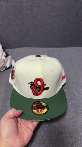 Mũ lưỡi trai phong cách Mỹ thêu logo đội Blue Jays Yankees Dodgers vành phẳng dùng cho thể thao ngoài trời nam nữ mũ hip-hop.