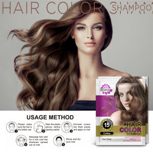 SEVICH Hair Shampoo Black Color Permanent Hair Dye Shampoo hair color shampoo black hair dye colour shampoo 染发剂