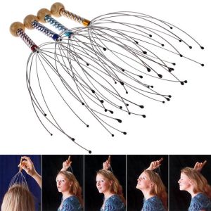 xinxin Massager Scalp relaxation relief eliminates muscle tension fatigue metal head massager instrument Head massager