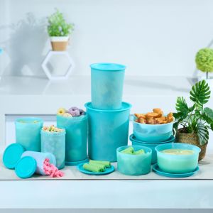 Paket Set 10  lebaran toples+mangkok euphoria storage. ok - Nico Shopping