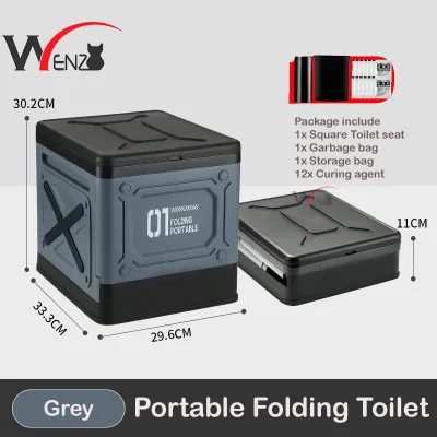 ABS Plastic Foldable Portable Outdoor Self-driving Tour Travel Emergency Integrated Camping Car Toilet