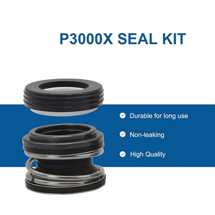 Repustor SP3000X Wellendichtring Und O-Ring Set Für Hayward Super II Poolpumpen – Abdichtungsset