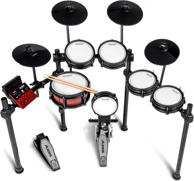 Alesis Nitro Pro XL 10-Piece Electronic Drum Kit With Mesh Heads & Bluetooth