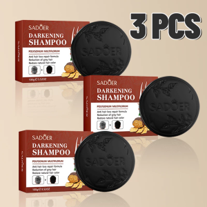 BUY 2 TAKE 3 SADOER Hair Growth Soap Shampoo Ginseng Polygonum Soap ng buhok Anti Hair Grower Darkening soap Bar