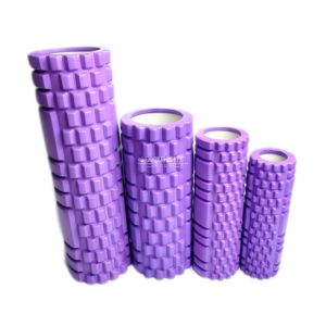 AU Mẫu lưới cổ điển kích thước đầy đủ eva Trục lăn yoga rỗng ruột dạng lưới Con lăn massage tập thể dục