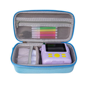 Kids Camera Case EVA Shockproof Bag for Instant Print Cameras Lightweight and Shockproof Kids Camera Accessory