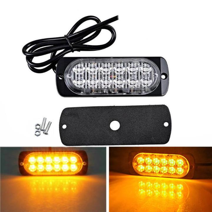1pc%20Yellow%2012LEDs%20Strobe%20Light%20Bar%20Car%20Truck%20Flash%20Warning%20Light%20Lamp%20DC%2012-24v%20-%20Image%206