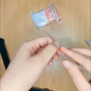 100pcs PE Clear Plastic Bags Convenient Resealable Vacuum Preservation Lock Packaging for Food Storage