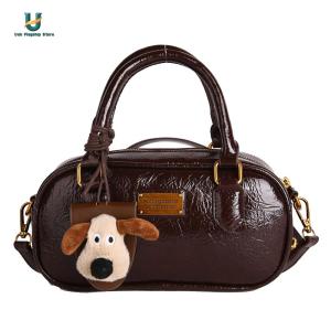 Women Girls Sport Bag Made of PU Leather with Adjustable Strap for Travel Sports and Daily Use[Ueb Flagship Store]