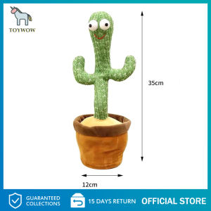 กระบองเพชรพูดได้ เต้นรำแคคตัสตลกอิเล็กทรอนิกส์เขย่าแคคตัสร้องเพลงแคคตัสน่ารัก Plush ของเล่นเพื่อการศึกษา Plush ของเล่น120เพลงสำหรับตกแต่งบ้านและเด็กเล่น กระบองเพชรพูด น้องบอง บองพูดได้ น้องบองพูดได้