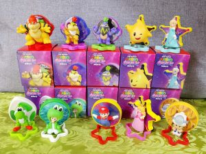 Mcdonalds The Super Mario Galaxy Complete Set Collectible Figure