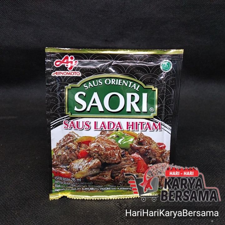 SAORI SAUS LADA HITAM 26ML
