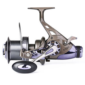 Sougayilang Double Brake Magnetic System Spinning Reel Left/right Handle Carp Fishing Reel 10BB Fishing Tools Fishing Gear