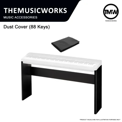 TMW 88 Keys Dust Cover SUITABLE for Yamaha Roland Korg Casio Portable Digital Piano Durable Quality AP-DC231 88K Accessories Absolute Piano The Music Works Store Electronic Instrument MA2 [LIMITED STOCK]
