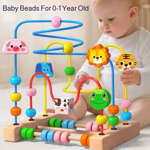 Jigsaw Blocks Portable Toys Educational Building Block Solid Wood Safety Space Perception