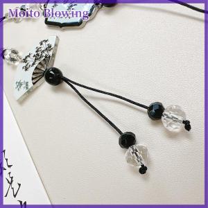 Moito Chinese Style Anti-lost Phone Lanyard Retro Tassel Pendant Keychain Bag Charms Backpack Hanging Decoration Fashion Jewelry