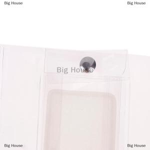 [COD] Big House 1ชิ้นพลาสติกพีวีซีใสเครื่องประดับสแนปถุงบรรจุภัณฑ์สร้อยคอสร้อยข้อมือกันฝุ่นนาฬิกาของขวัญถุงเก็บของ