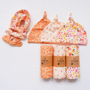 BYMAMAONTY - Bedong Set 3 + Bando Topi