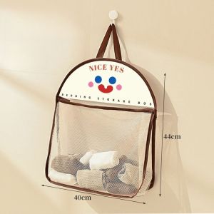 【TaroBall】Cute Hanging Organizer Cartoon Print Clothes Storage Box Closet Organizer for Socks Bra Underwear Jeans Pants Hanging Bag