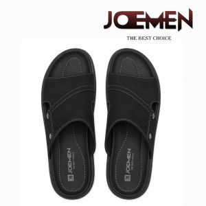 Joemen Sandal S 19 Sandal Pria Kulit Selop Anti Slip Outdoor Traveling Kekinian