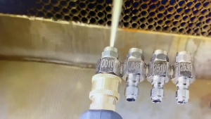 4 in 1 High Pressure Washer Nozzle Wide Coverage Easy Installation Adjustable Sprayer Angled for Car House Outdoor