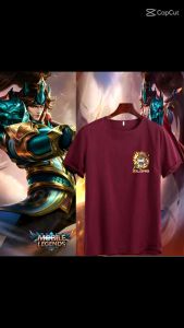 Kaos Mode Hero Zilong On-fire Ultimate Mobilegends || Kaos Distro Pria Berkualitas || Kaos Sablon Digital Berkualitas Kekinian